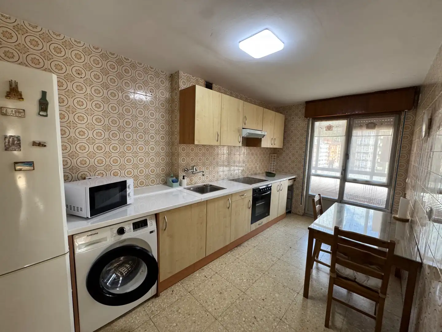 Kitchen of Flat for sale in Lena  with Heating, Terrace and Oven