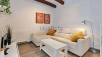 Living room of Flat to rent in  Barcelona Capital  with Air Conditioner, Heating and Furnished