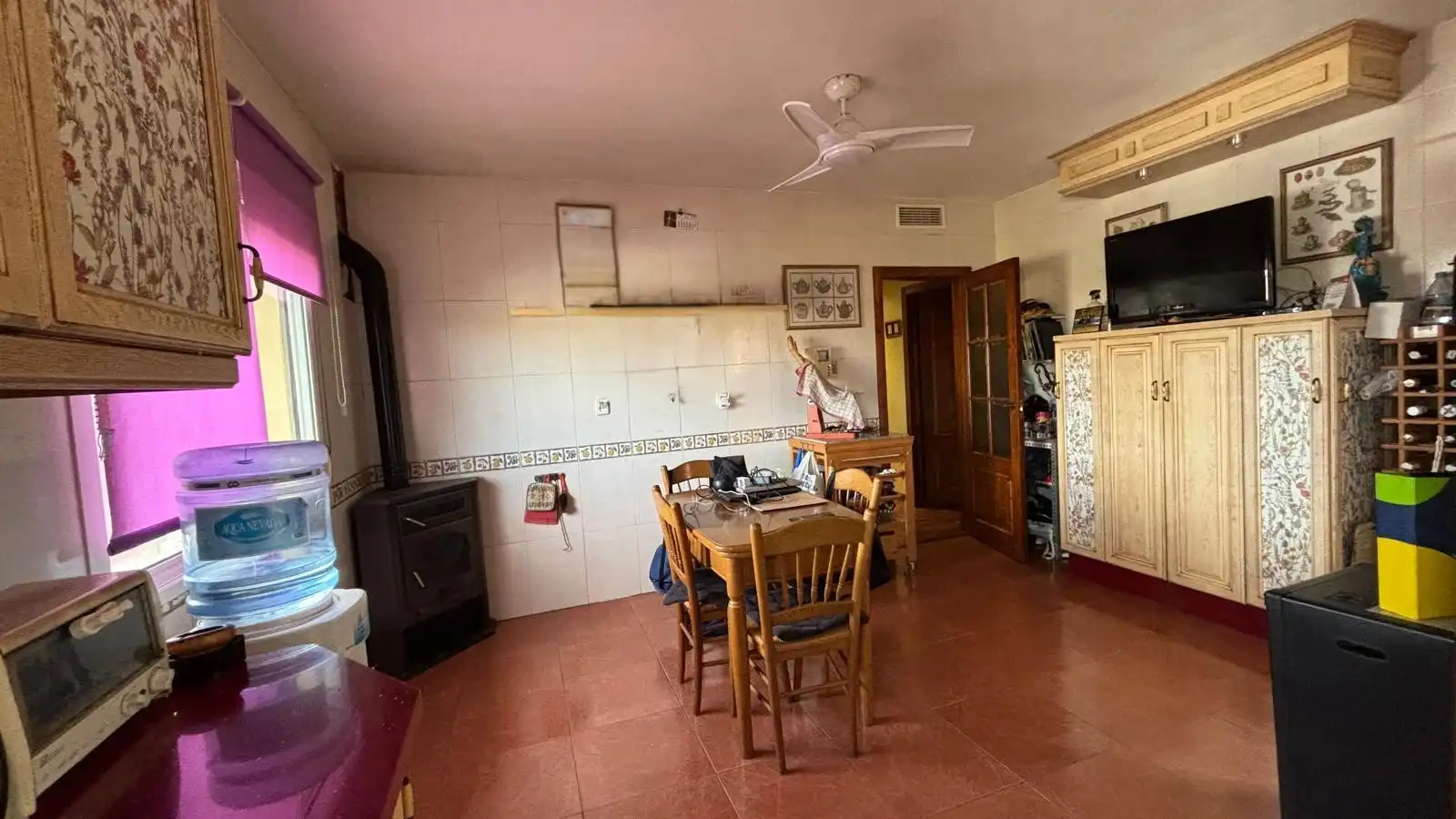 Küche von Haus oder Chalet zum Verkauf in La Unión mit Privatgarten, Terrasse und Möbliert