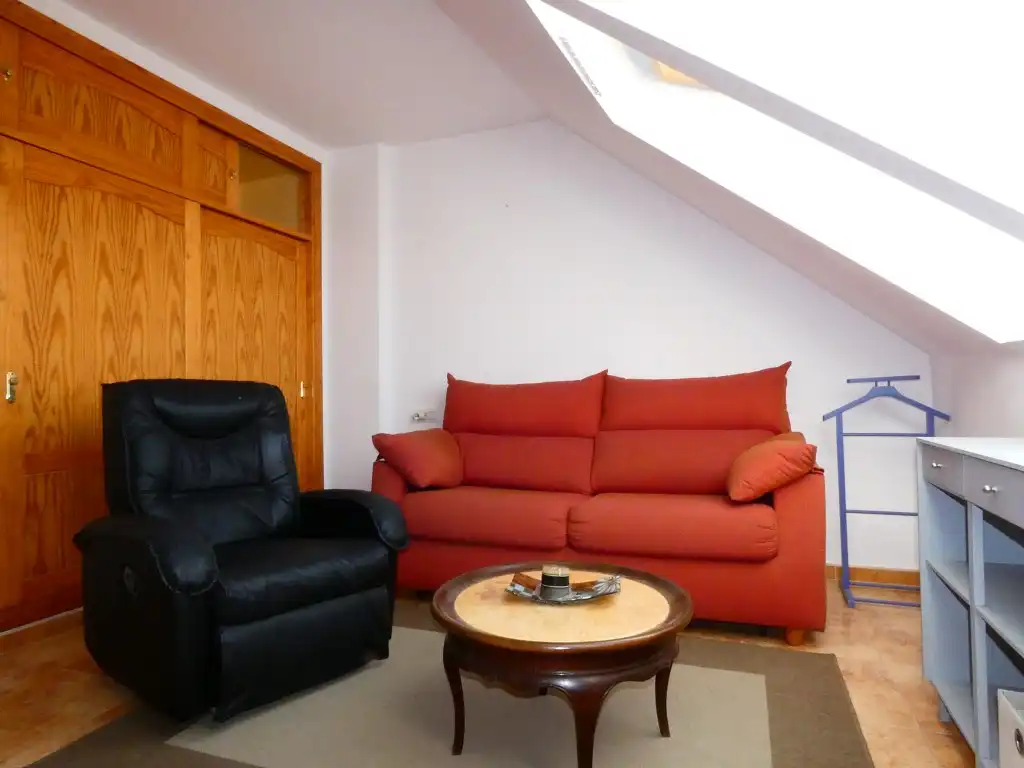 Living room of Attic for sale in Vélez-Málaga  with Air Conditioner, Furnished and Balcony