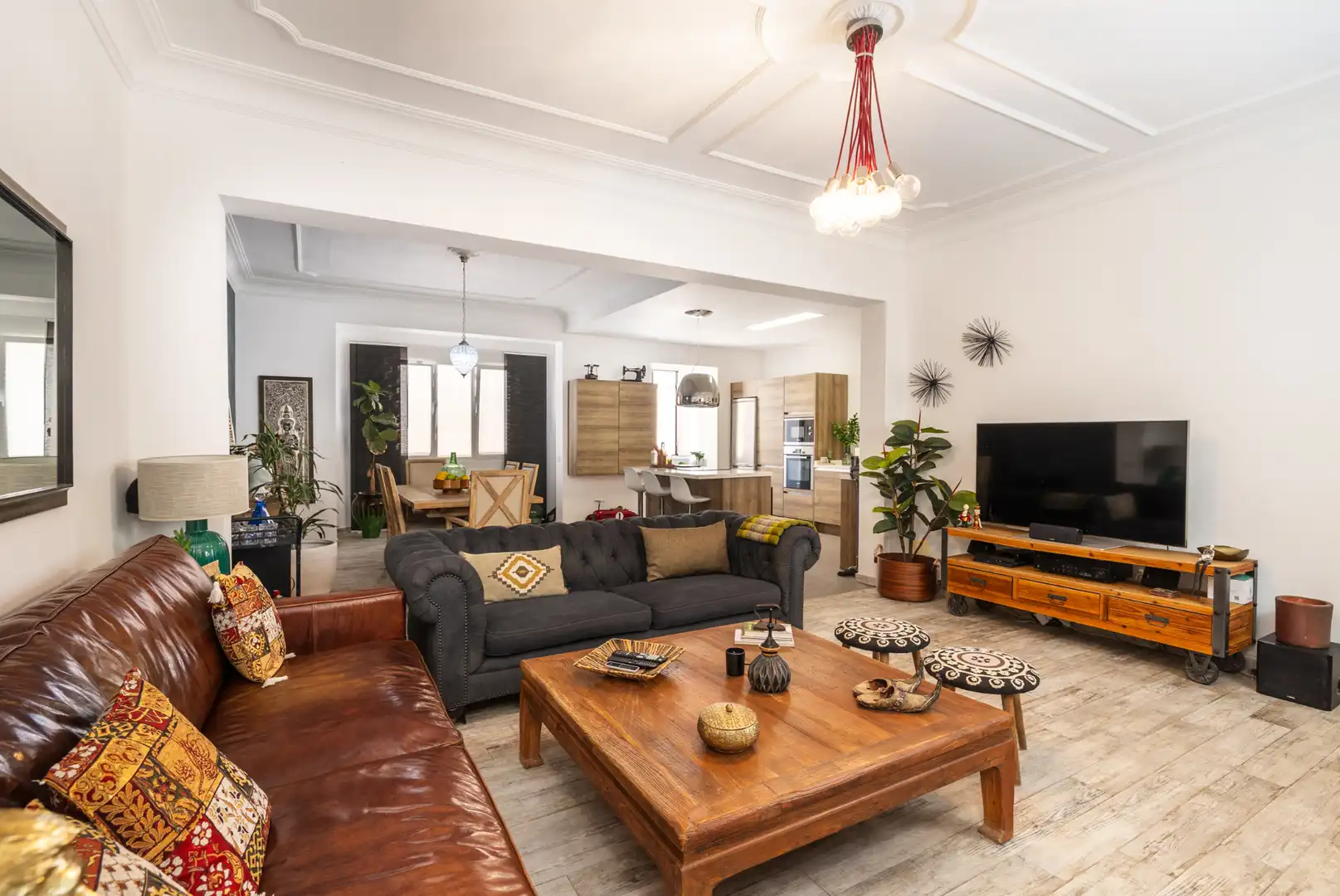 Wohnzimmer von Wohnung zum Verkauf in Las Palmas de Gran Canaria mit Terrasse und Möbliert