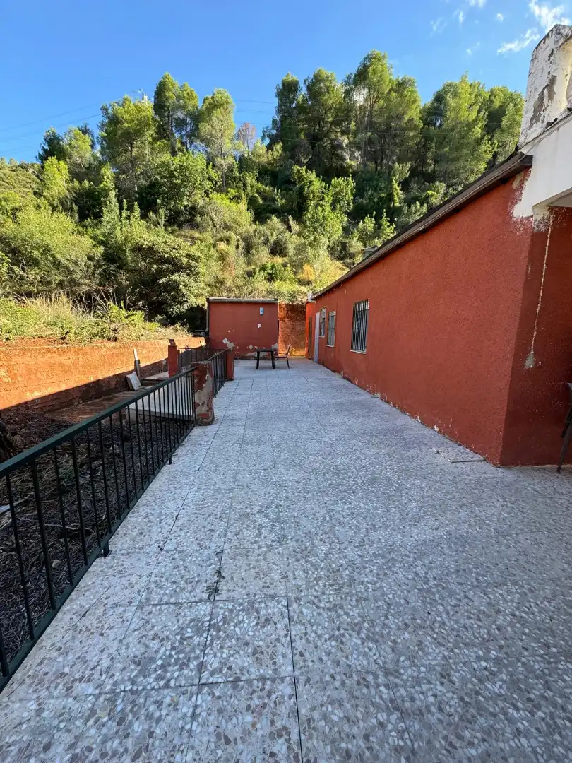Terraza de Casa o chalet en venta en Vilallonga / Villalonga con Aire acondicionado, Jardín privado y Terraza