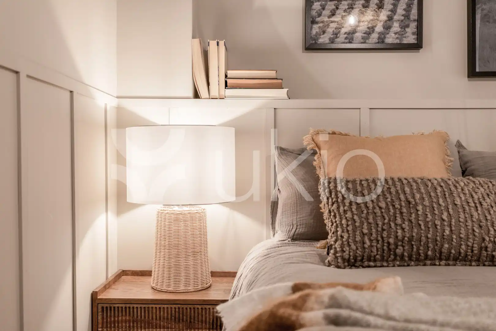 Bedroom of Apartments for rent in Madrid  with Air Conditioner, Furnished and Washing machine
