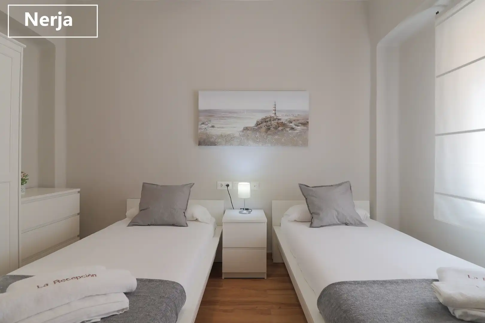 Bedroom of Flat for share in Málaga  with Air Conditioner, Heating and Terrace
