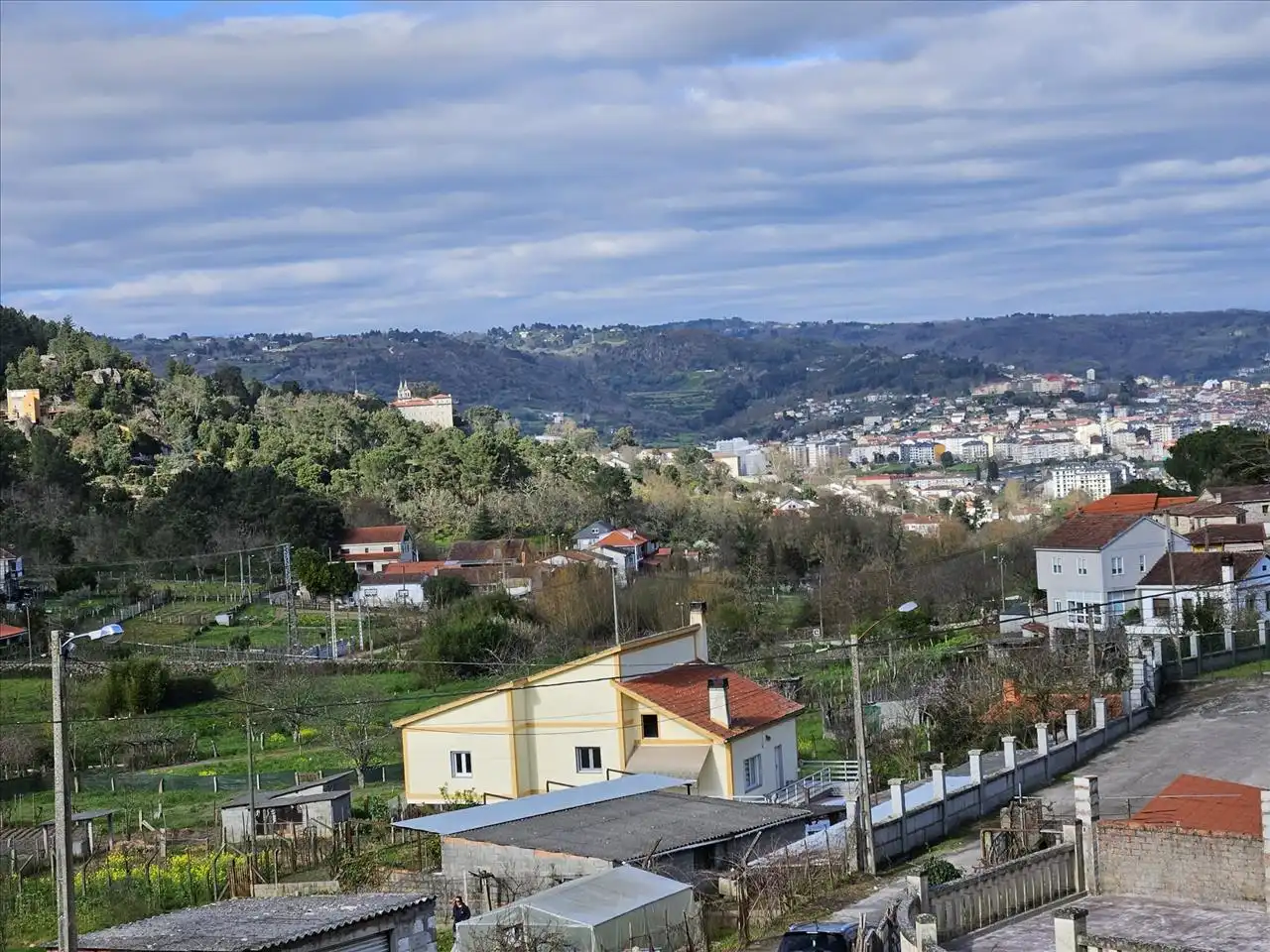 Vista exterior de Casa o chalet en venta en Ourense Capital  con Trastero