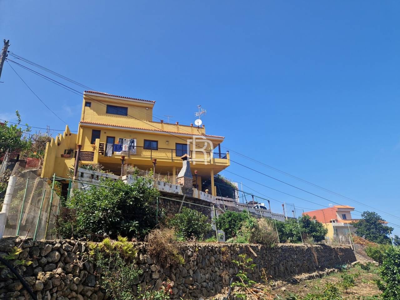 Exterior view of Country house for sale in Icod de los Vinos  with Private garden and Terrace