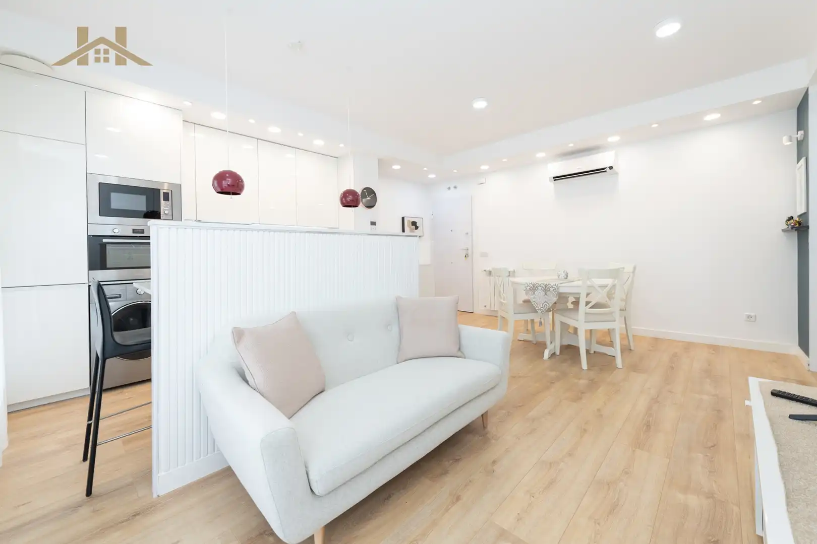 Sala de estar de Piso en venta en Tres Cantos con Aire acondicionado, Calefacción y Trastero