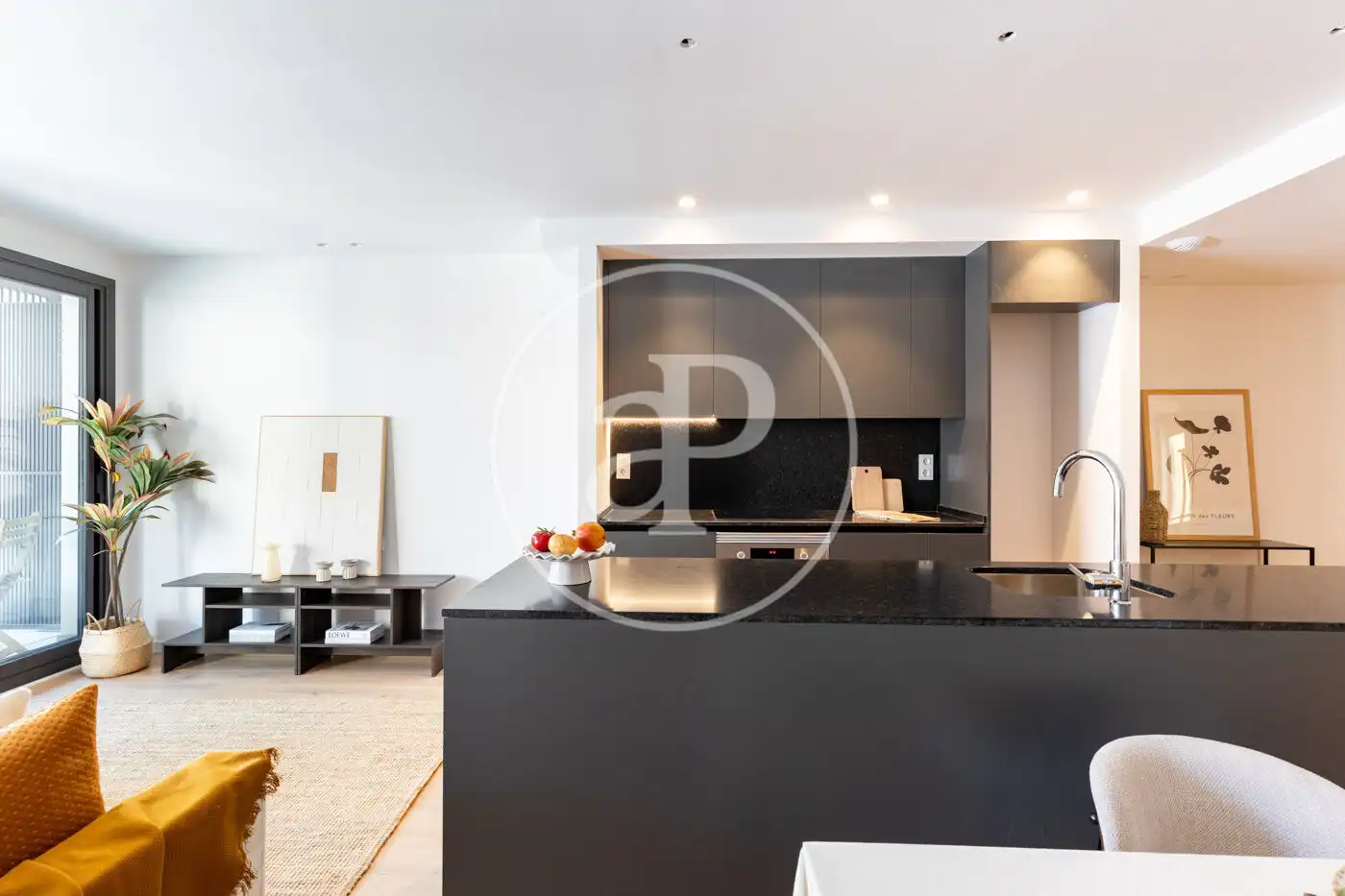 Kitchen of Flat for sale in Sant Cugat del Vallès  with Air Conditioner, Heating and Terrace