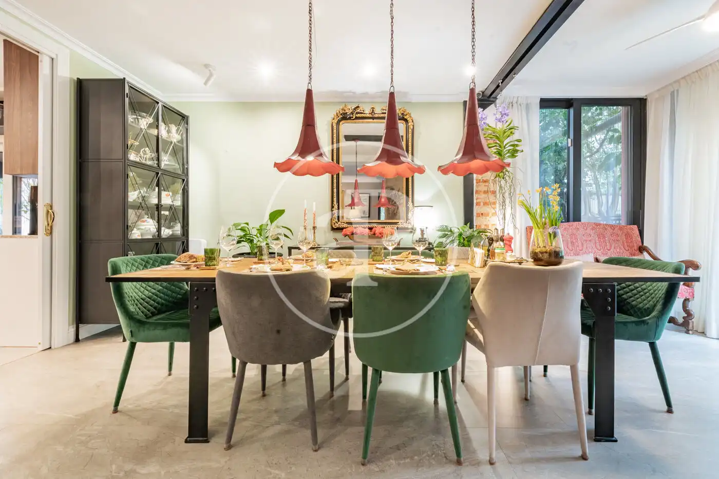 Esszimmer von Haus oder Chalet zum Verkauf in Madrid mit Klimaanlage, Heizung und Privatgarten