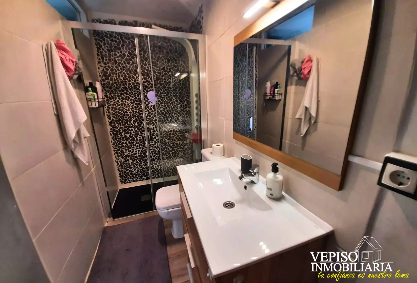 Badezimmer von Haus oder Chalet zum Verkauf in Arganda del Rey mit Klimaanlage, Heizung und Parkett