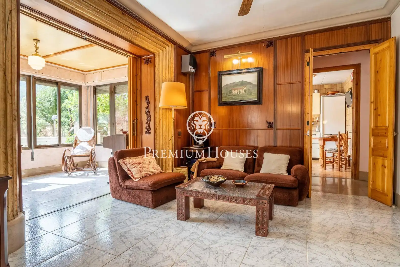 Sala de estar de Casa o chalet en venta en Vilaverd con Calefacción, Jardín privado y Terraza