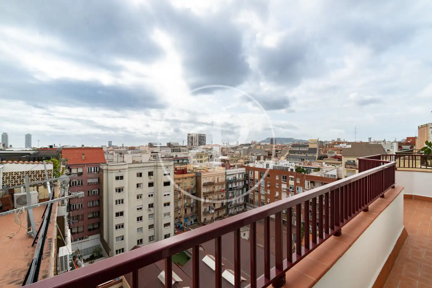 Exterior view of Flat for rent in Barcelona  with Air Conditioner, Heating and Terrace