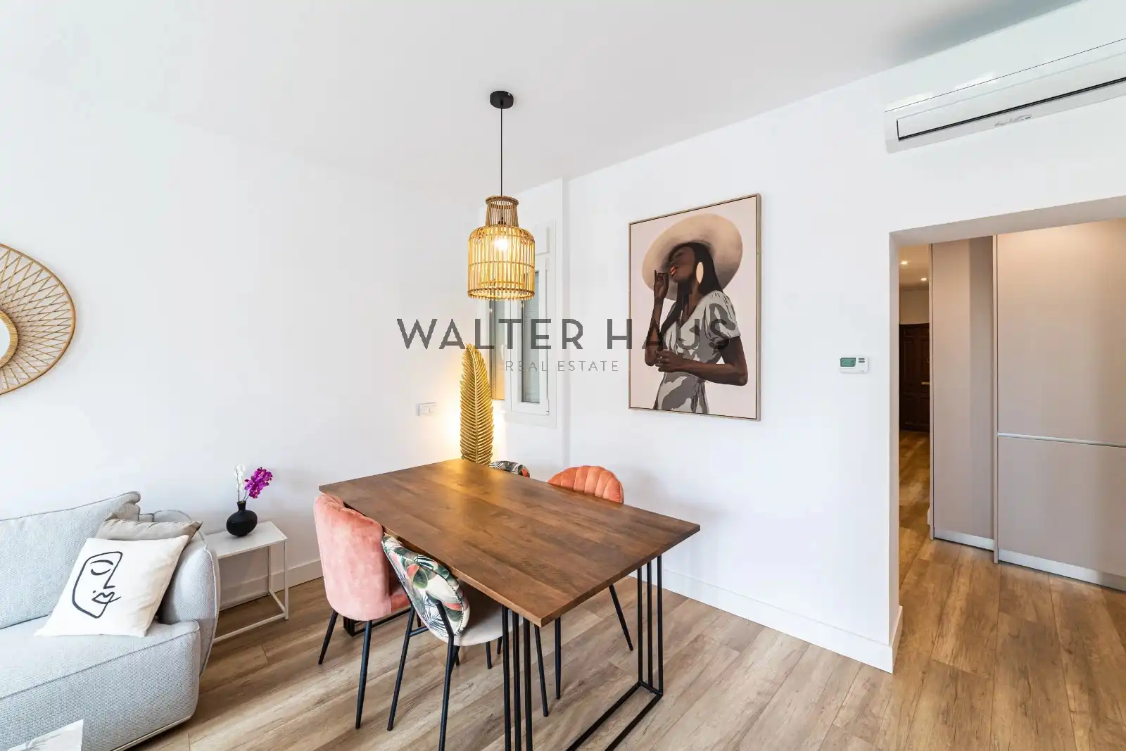 Dining room of Flat for sale in Madrid  with Air Conditioner, Heating and Furnished