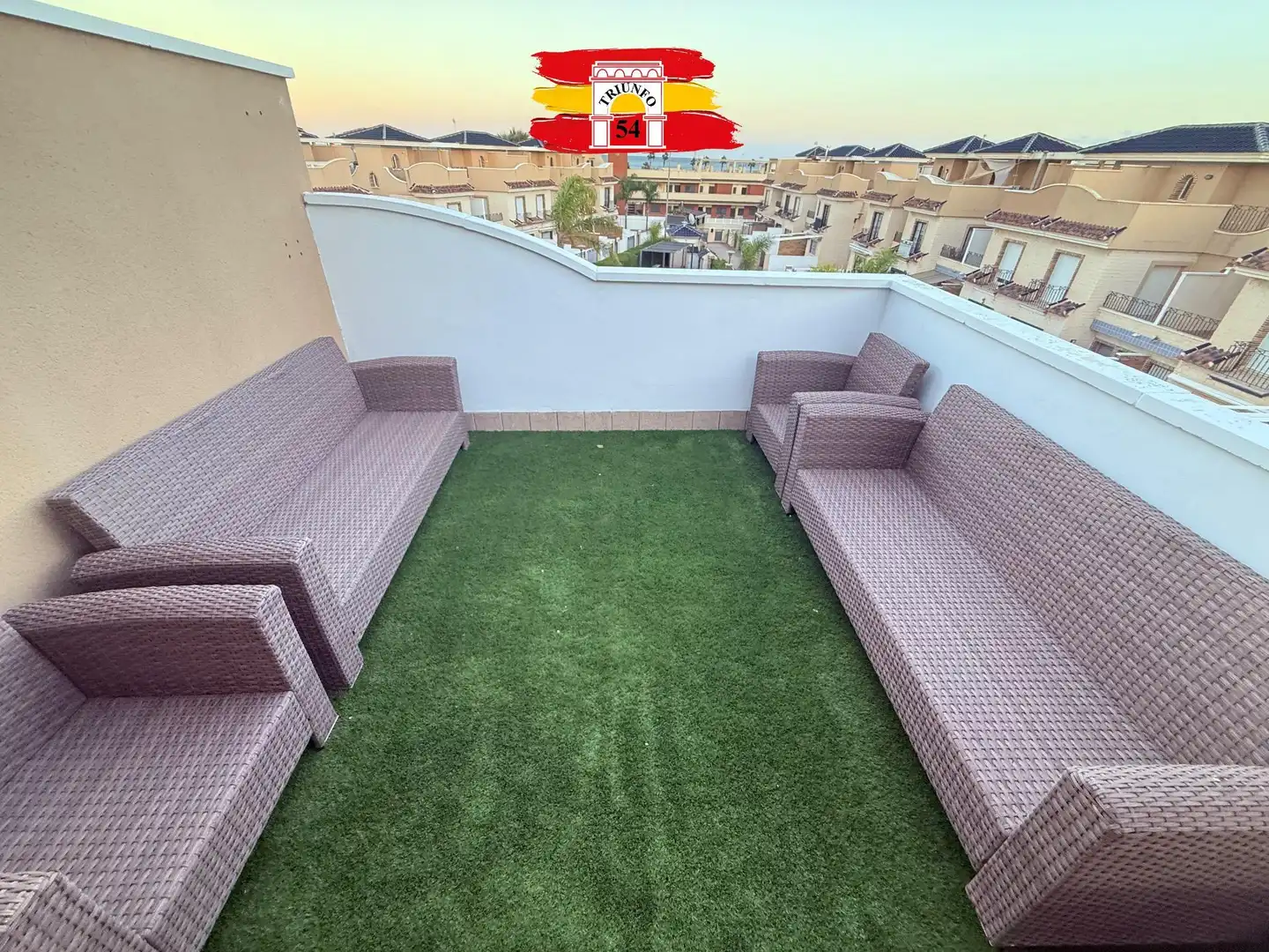 Terraza de Casa o chalet en venta en Pilar de la Horadada con Aire acondicionado, Jardín privado y Terraza
