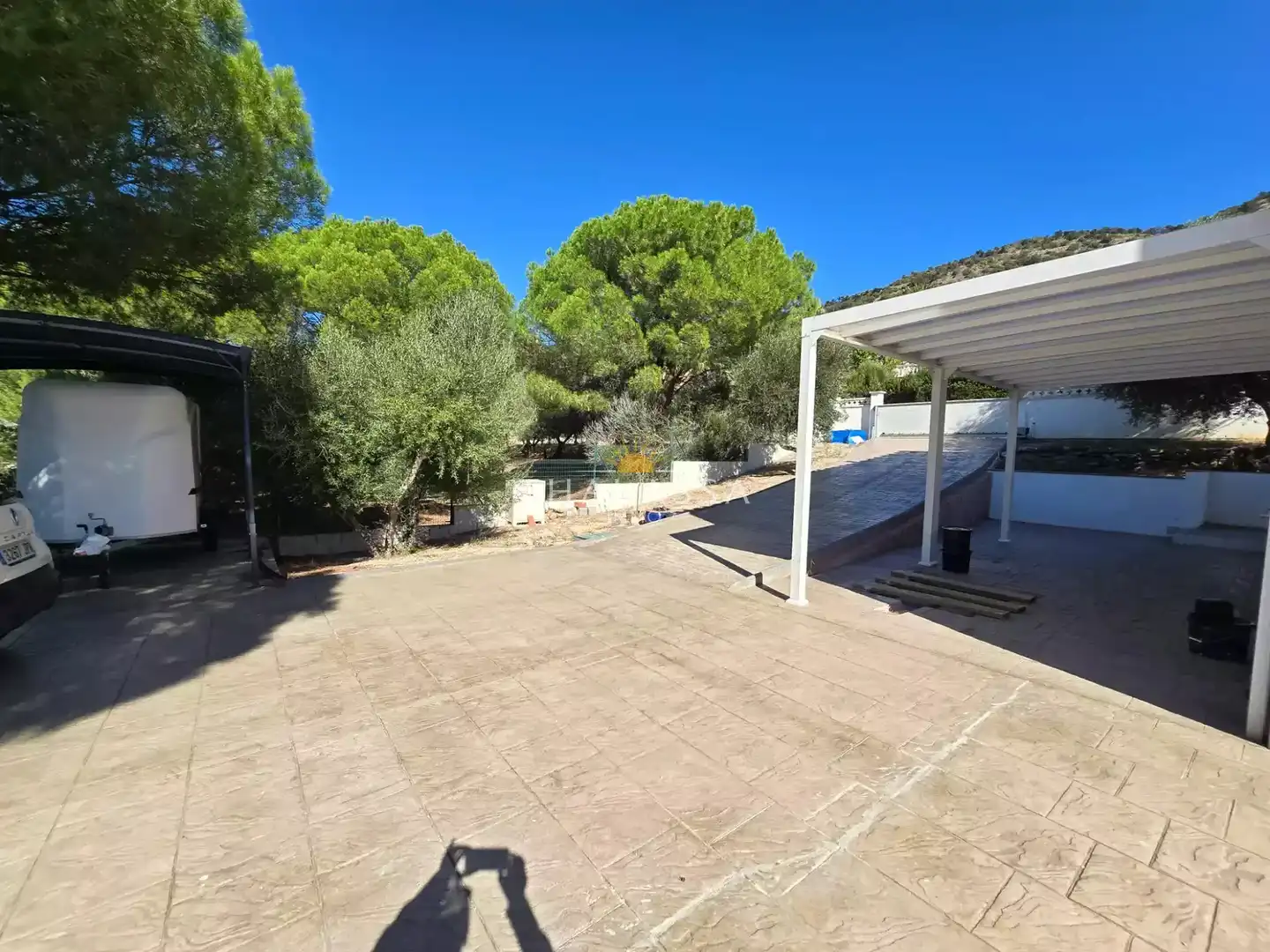 Terrassa de Casa o xalet en venda en Pau amb Aire condicionat, Calefacció i Jardí privat