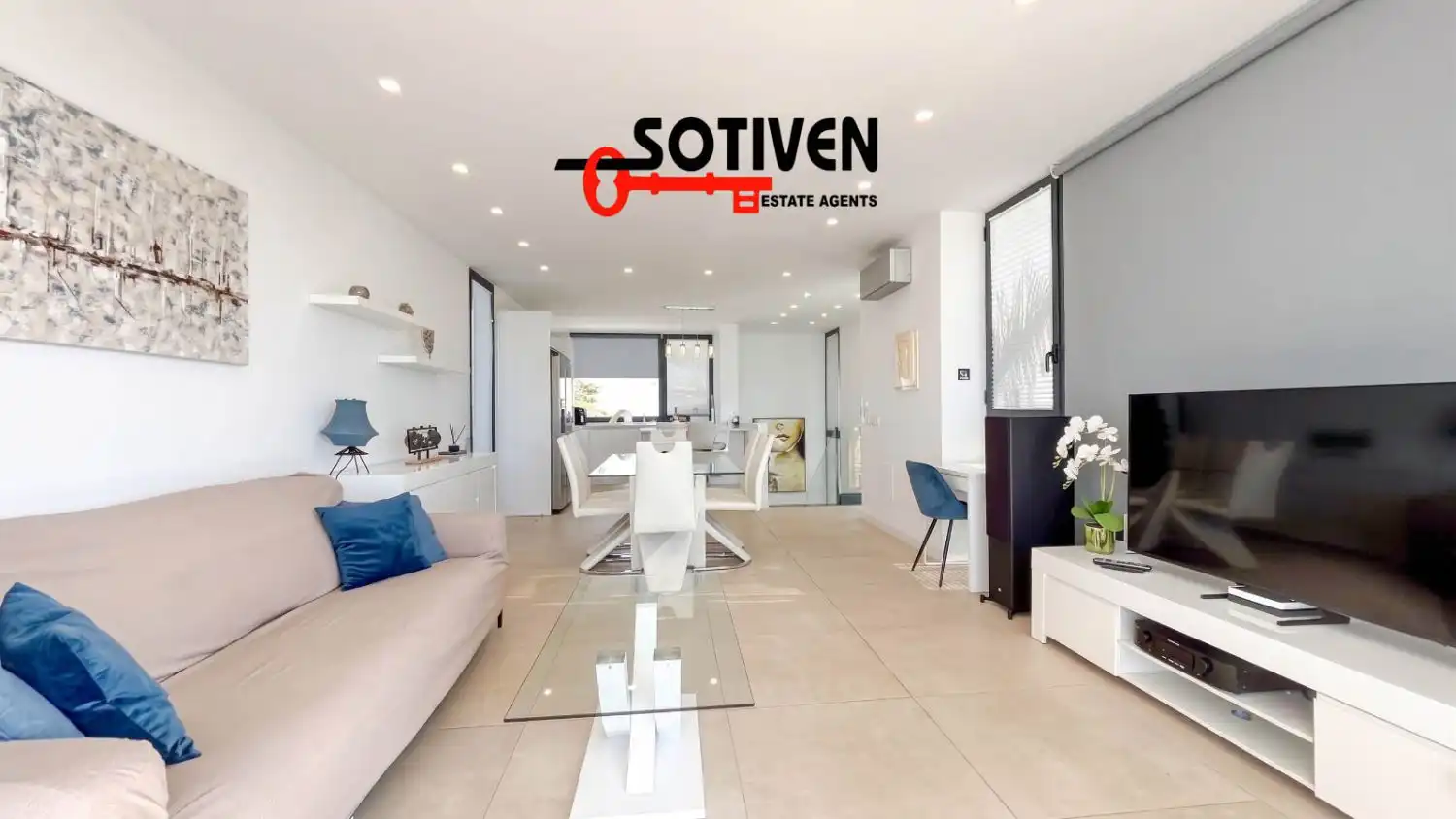 Living room of Houses for sale in Adeje  with Private garden, Terrace and Swimming Pool