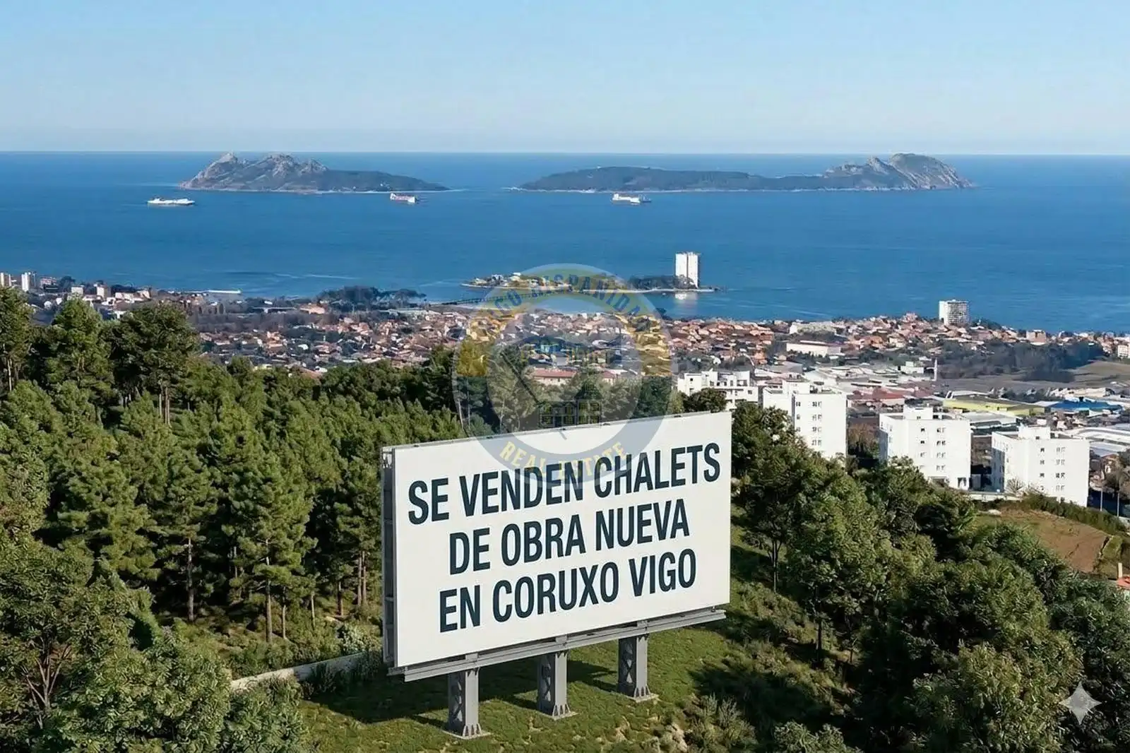Vista exterior de Casa o xalet en venda en Vigo  amb Calefacció