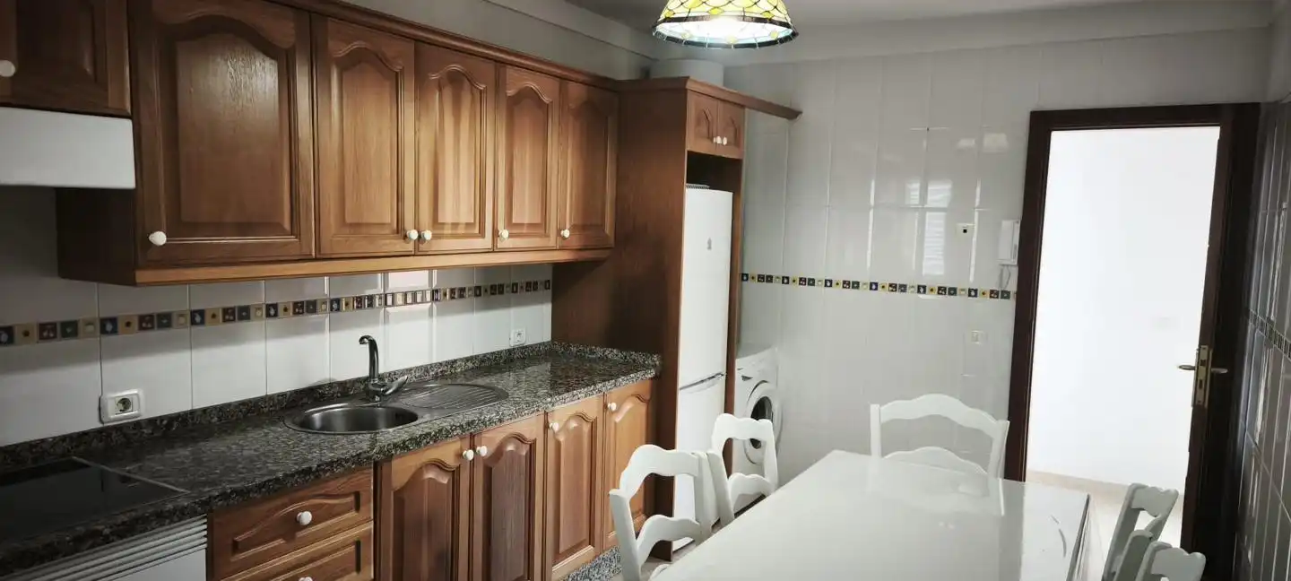 Cocina de Ático de alquiler en San Cristóbal de la Laguna con Terraza y Amueblado
