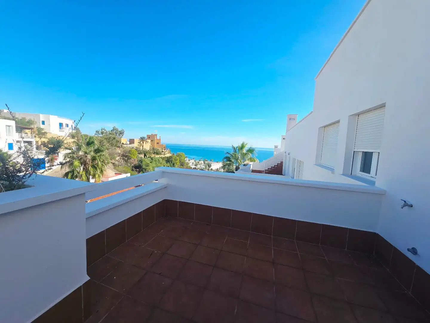 Exterior view of Duplexes for sale in Mojácar  with Air Conditioner, Terrace and Swimming Pool