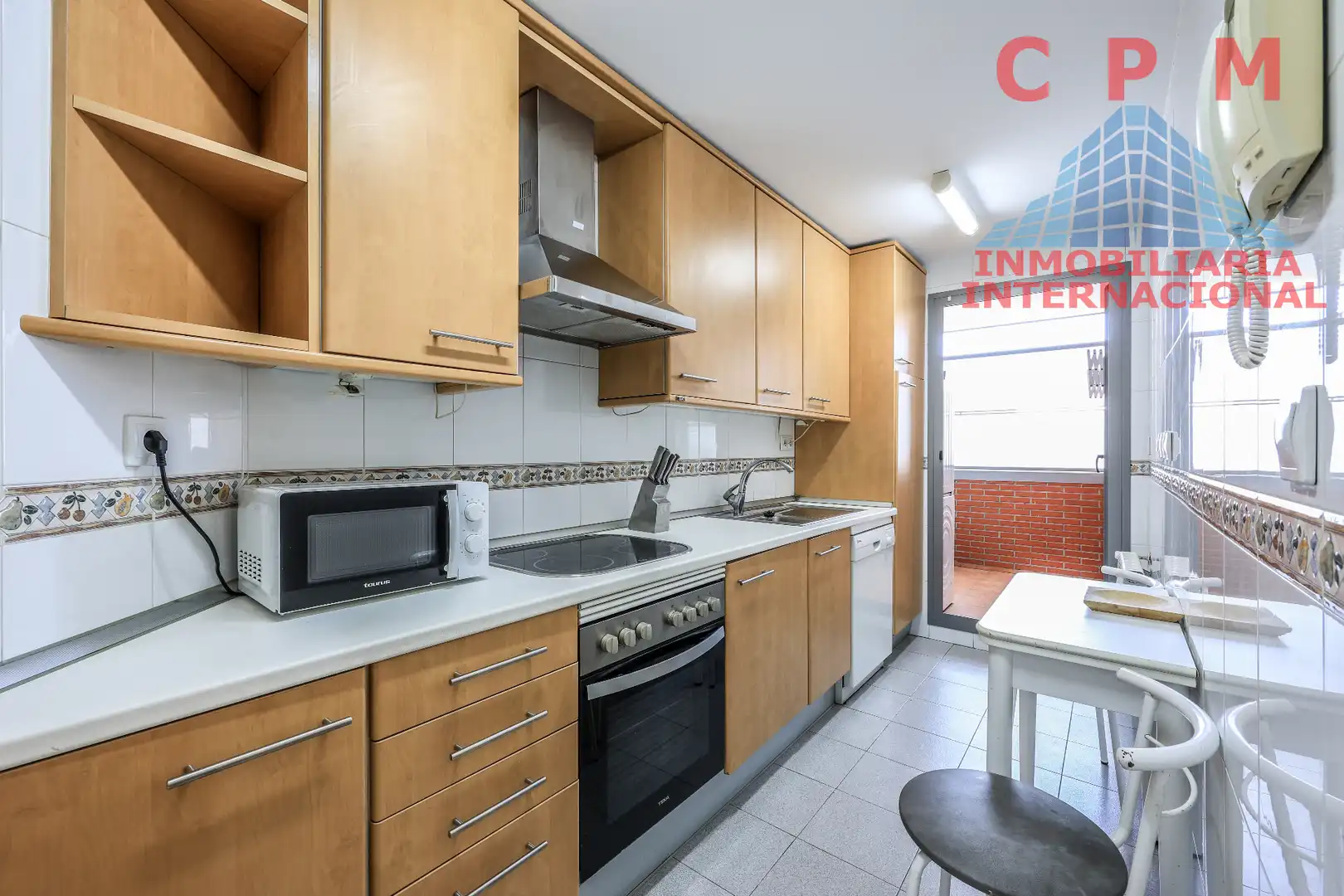 Küche von Wohnung zur Miete in Madrid mit Klimaanlage, Heizung und Parkett