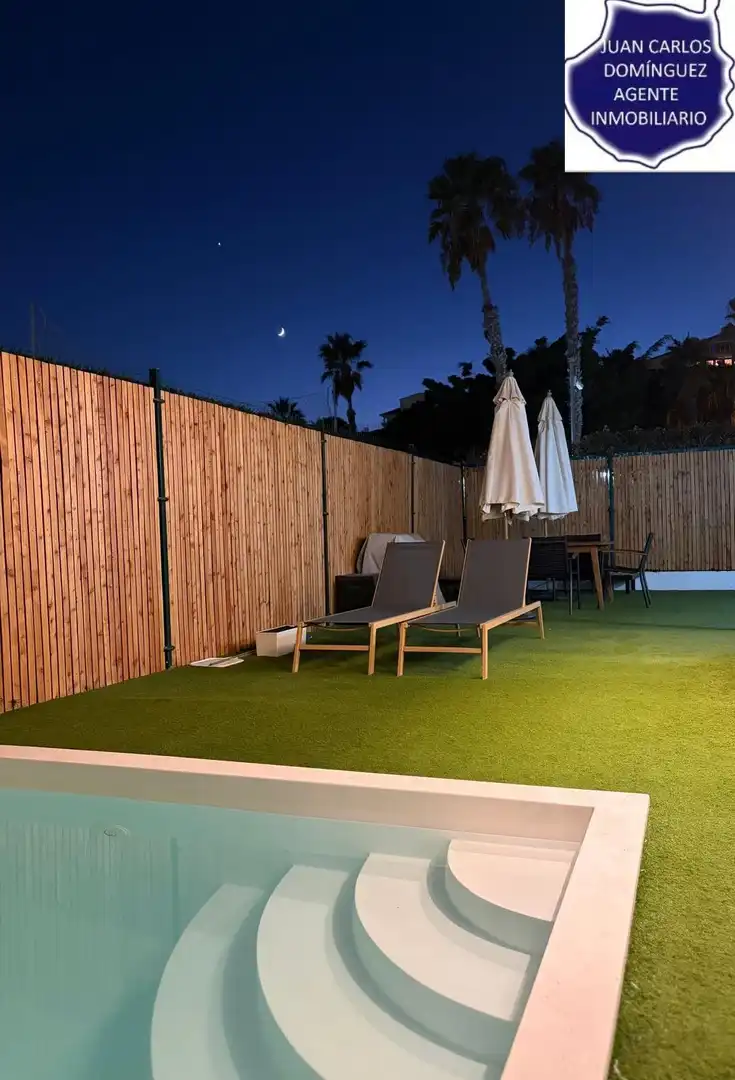 Terrassa de Casa o xalet de lloguer en San Bartolomé de Tirajana amb Aire condicionat, Jardí privat i Terrassa