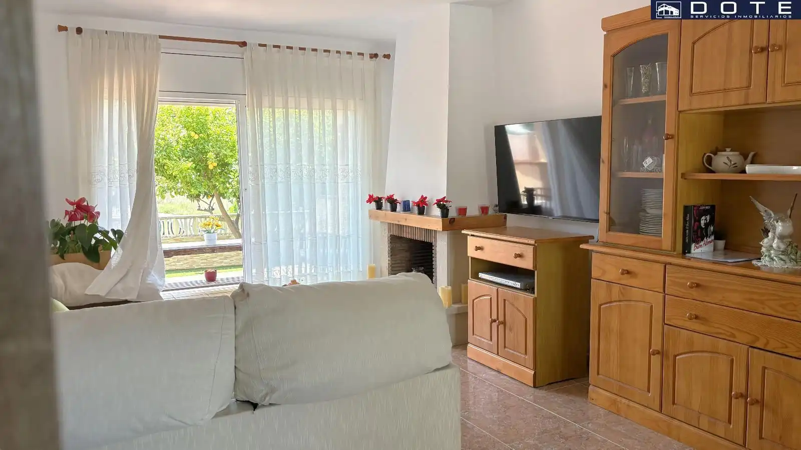 Sala d'estar de Casa o xalet en venda en Creixell amb Aire condicionat, Calefacció i Terrassa