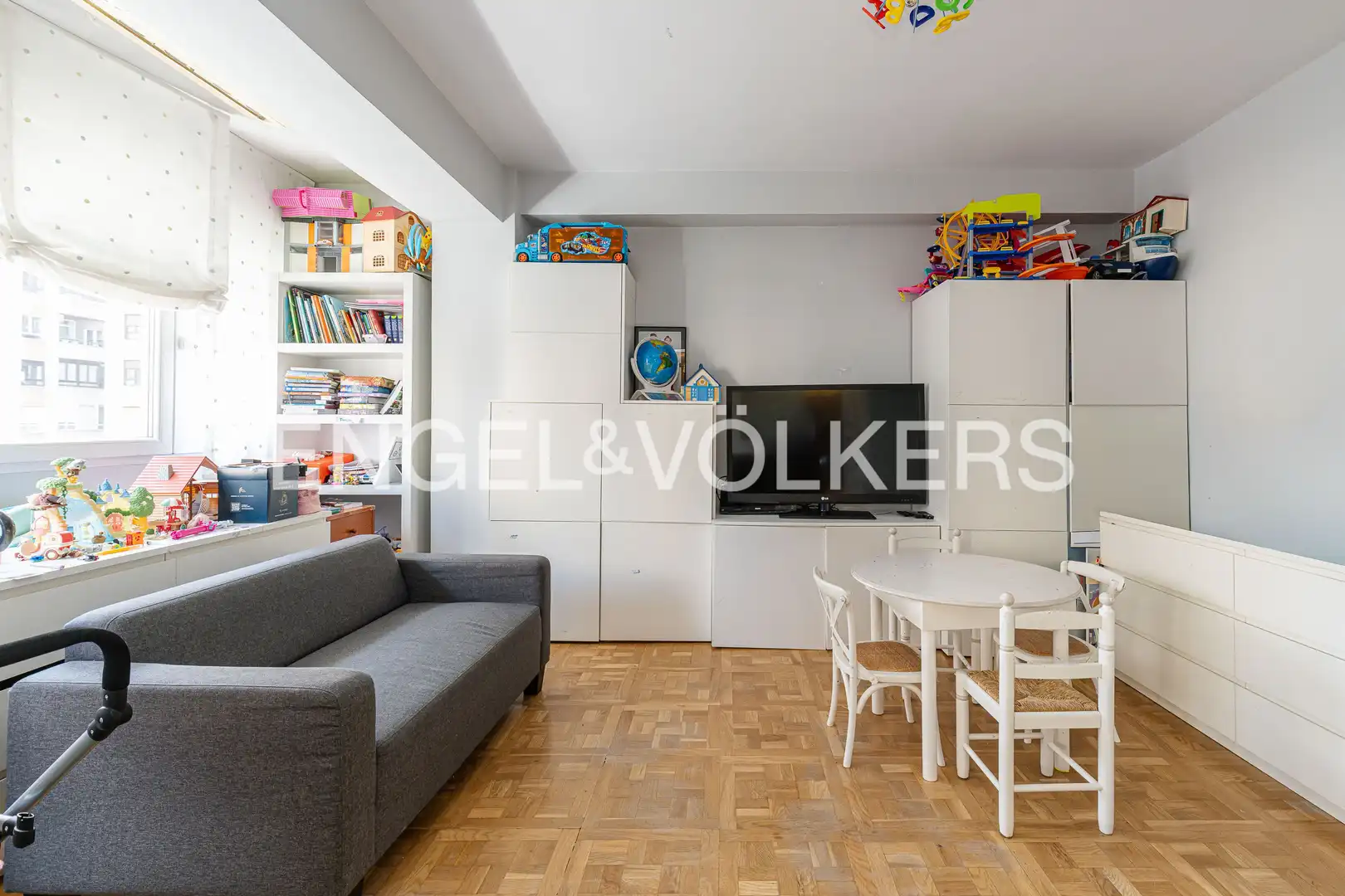 Sala de estar de Piso en venta en Madrid con Aire acondicionado, Calefacción y Parquet