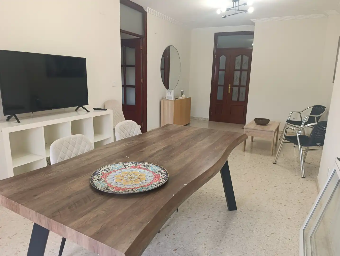 Dining room of Flat for rent in Arco Norte - Avda. España