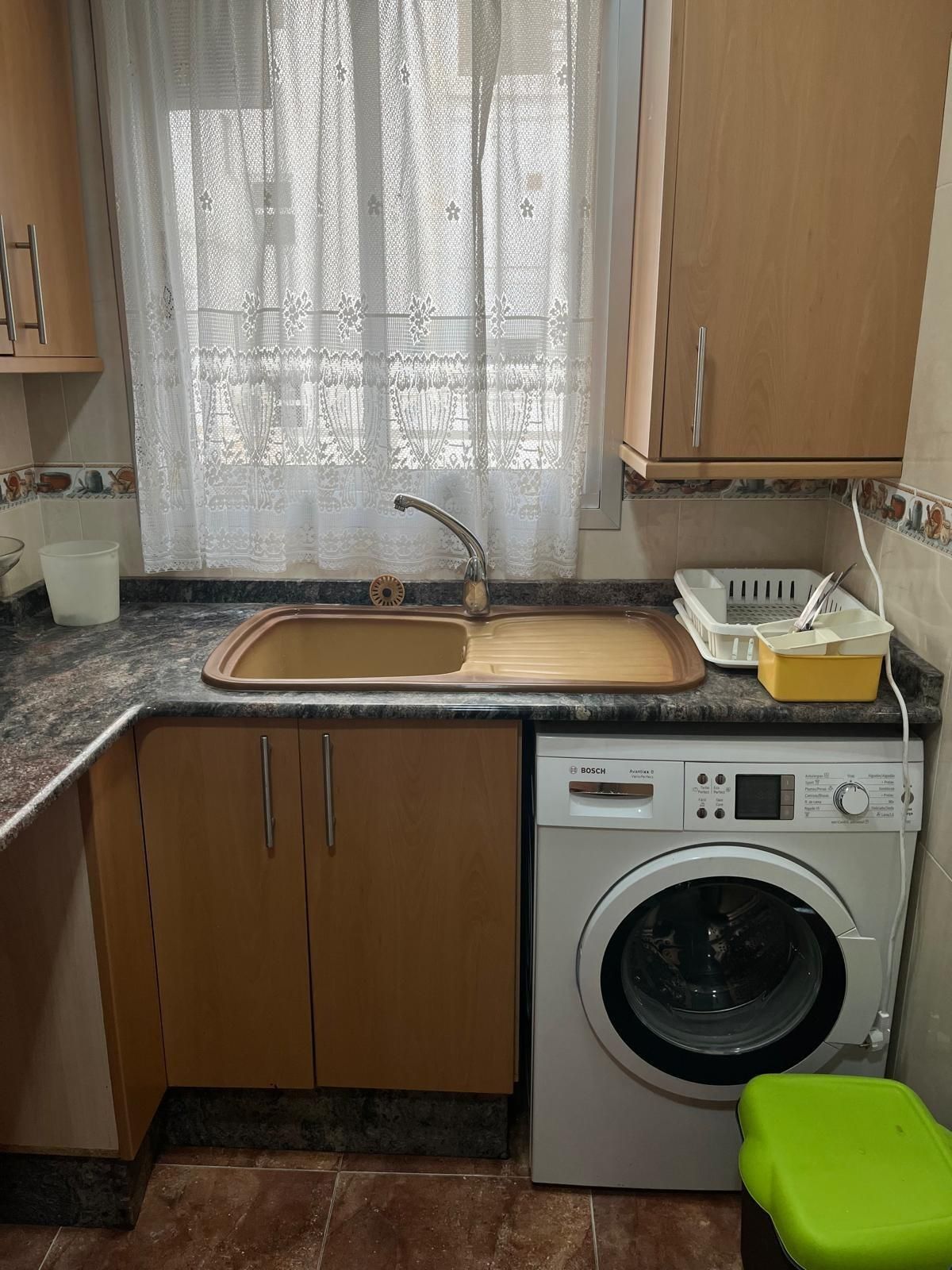 Kitchen of Flat to rent in  Valencia Capital  with Balcony