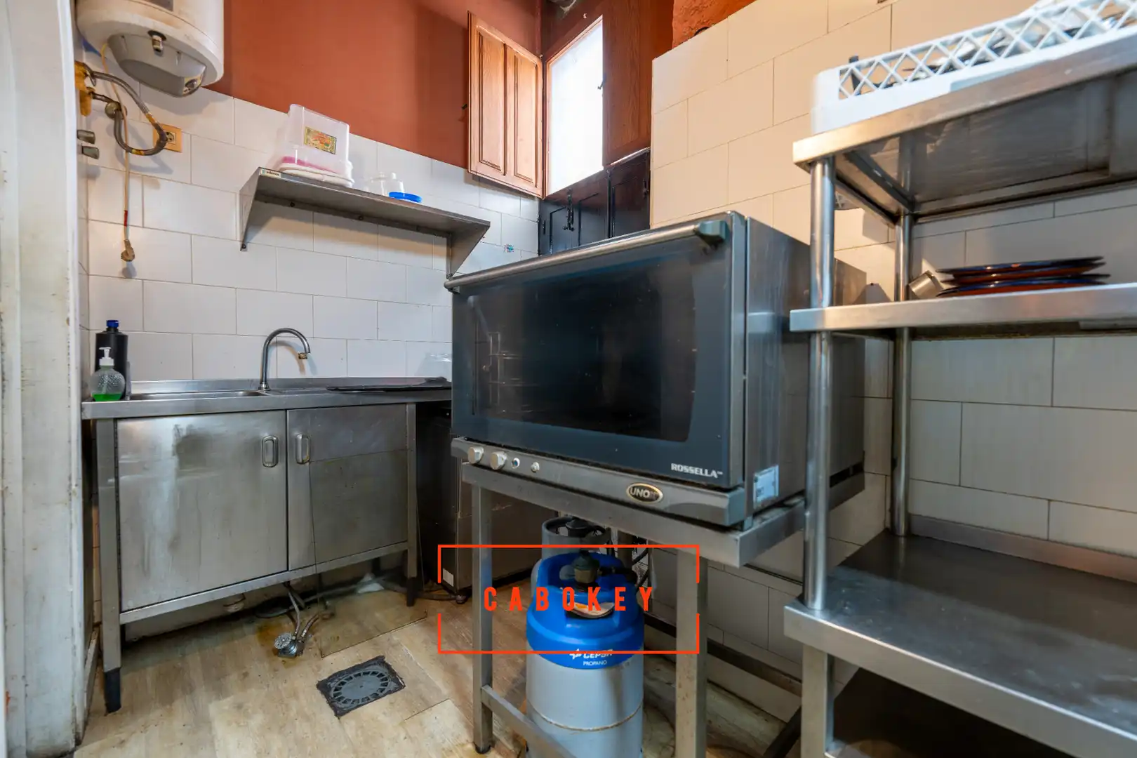Cocina de Local en traspaso en Almería con Aire acondicionado, Calefacción y Amueblado