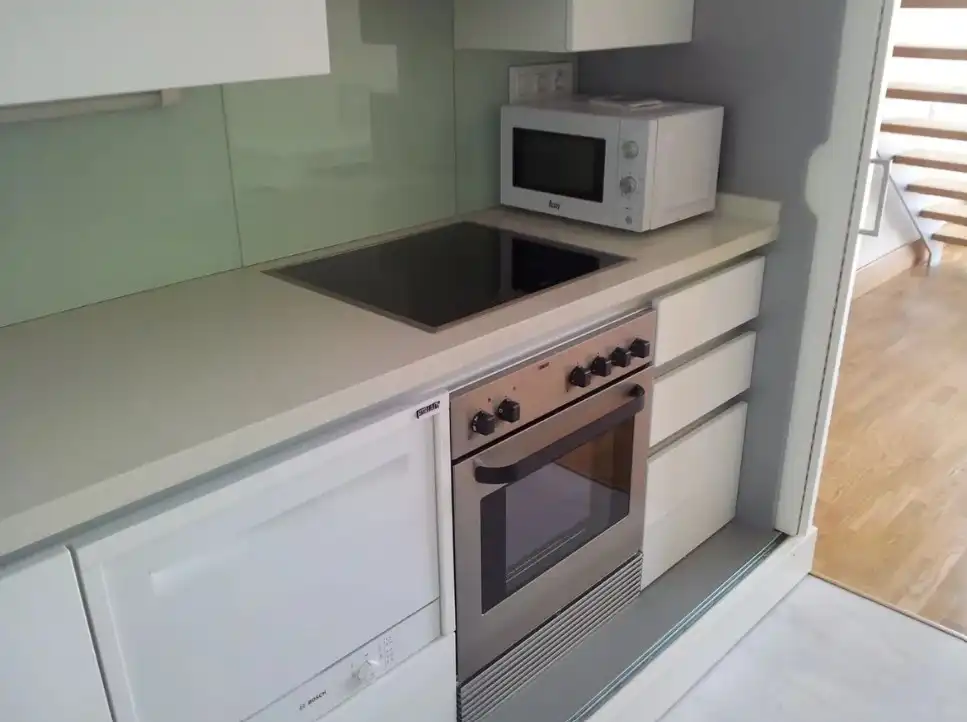 Kitchen of Lofts for rent in Valencia  with Air Conditioner, Heating and Furnished
