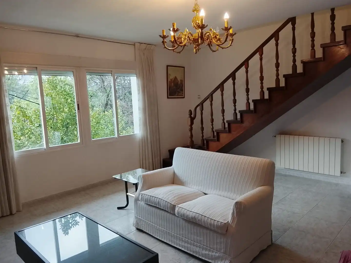 Sala de estar de Dúplex en venta en Valdemaqueda con Calefacción, Jardín privado y Terraza