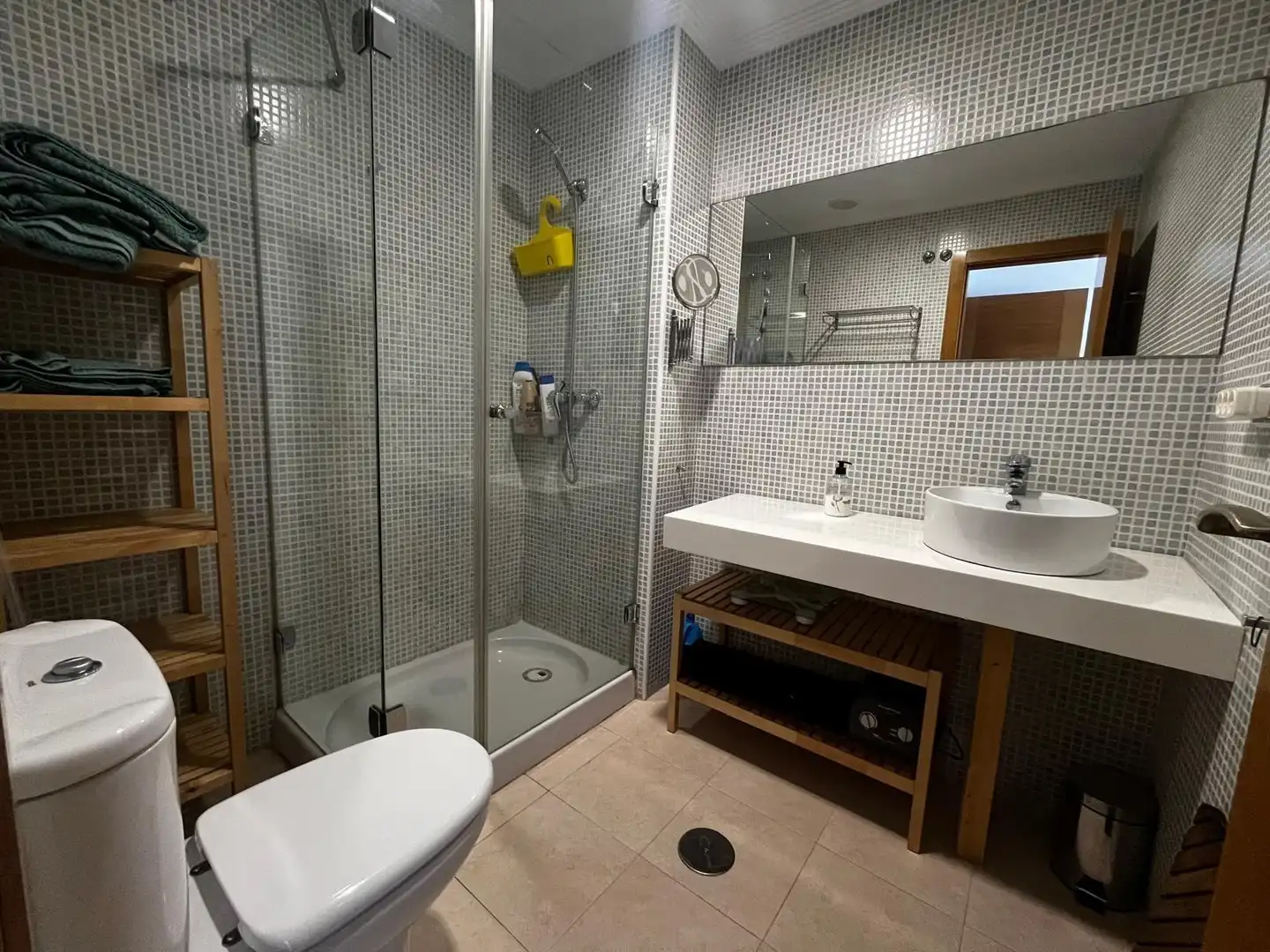 Badezimmer von Wohnungen zur Miete in Elche / Elx mit Klimaanlage, Heizung und Terrasse