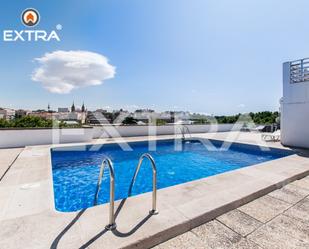 Swimming pool of Attic to rent in  Madrid Capital  with Air Conditioner, Heating and Parquet flooring