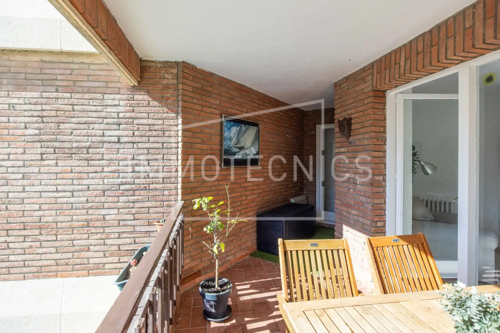 Terrace of Flat for sale in Caldes d'Estrac  with Private garden, Terrace and Balcony