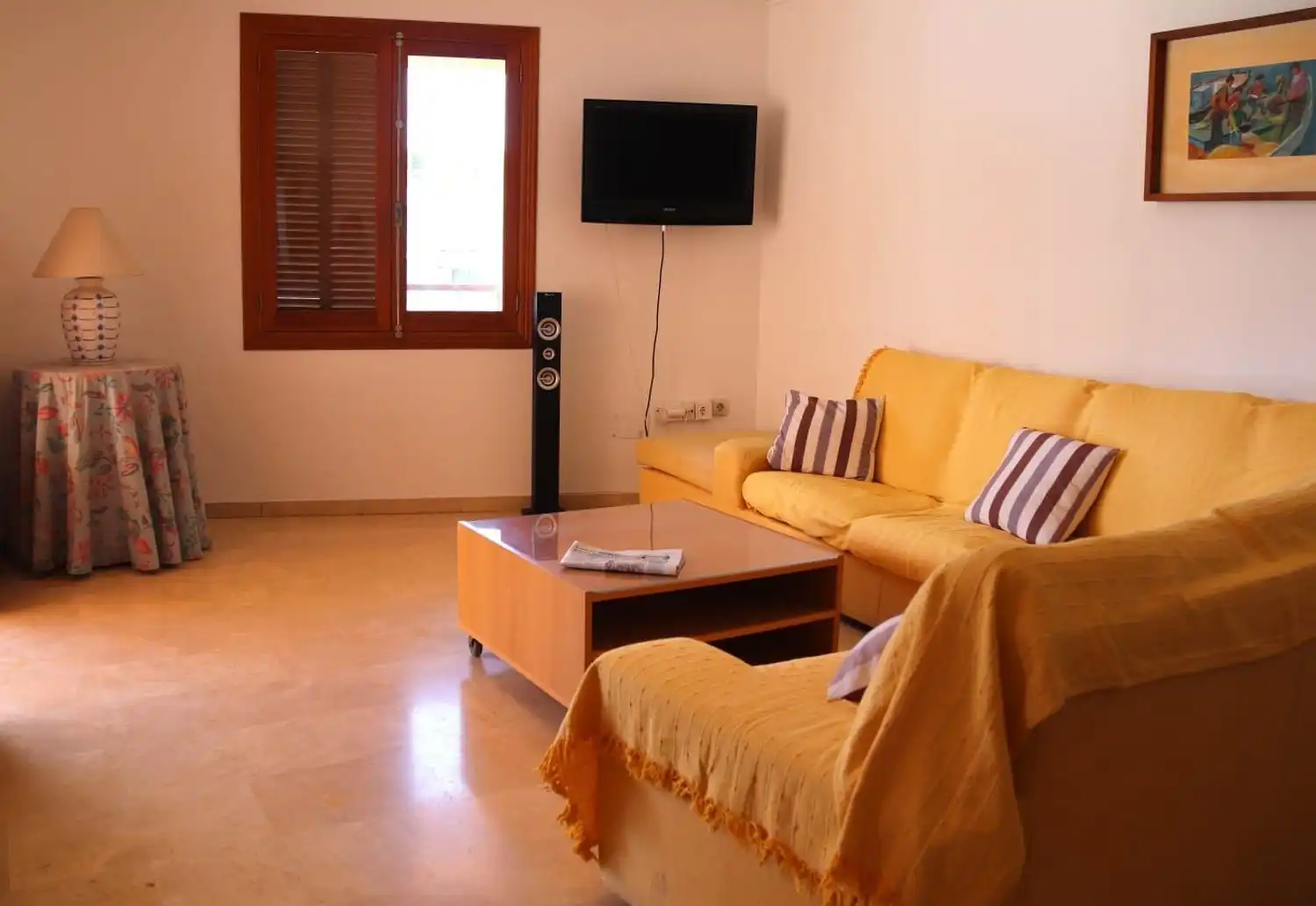 Living room of Flat for sale in Manacor  with Air Conditioner, Terrace and Balcony