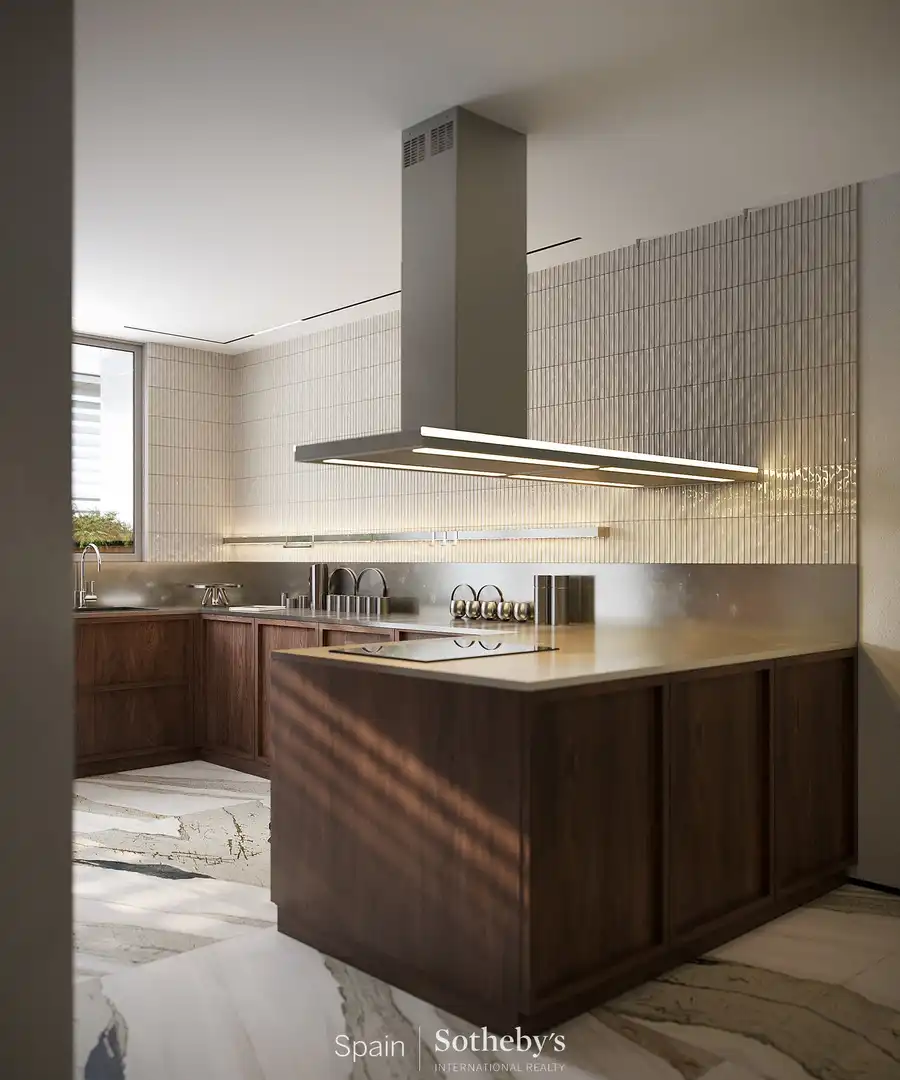 Cuina de Apartament en venda en Barcelona amb Aire condicionat, Calefacció i Terrassa