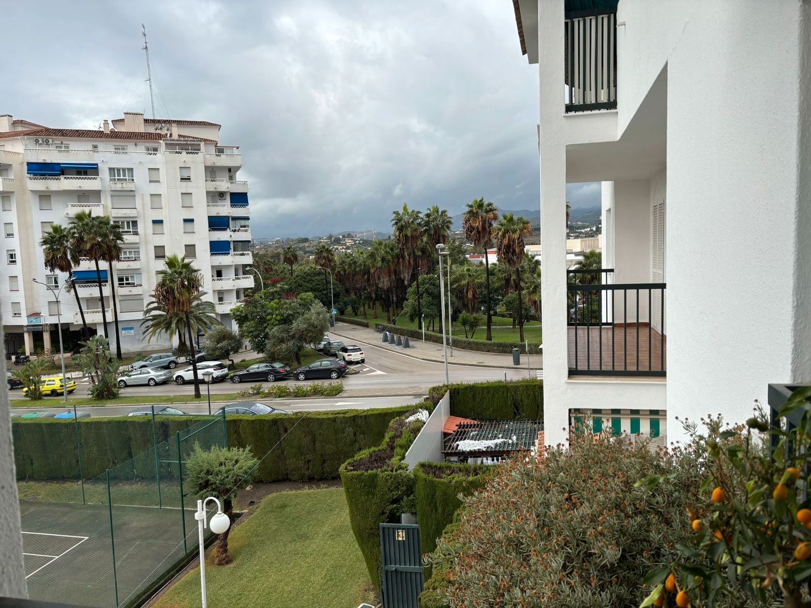 Exterior view of Flat for sale in  Almería Capital  with Air Conditioner, Terrace and Furnished