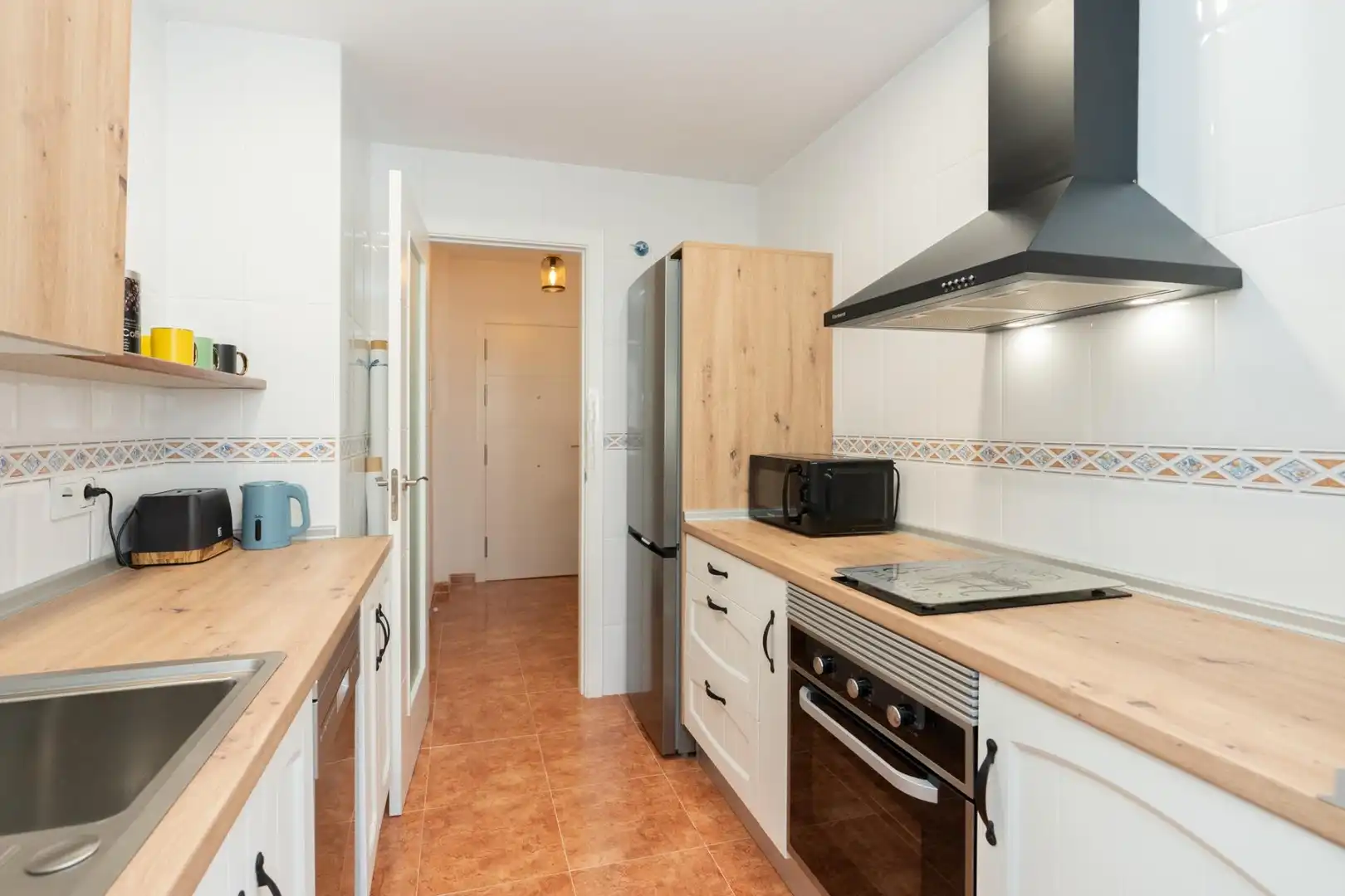 Kitchen of Flat for sale in Motril  with Terrace and Furnished