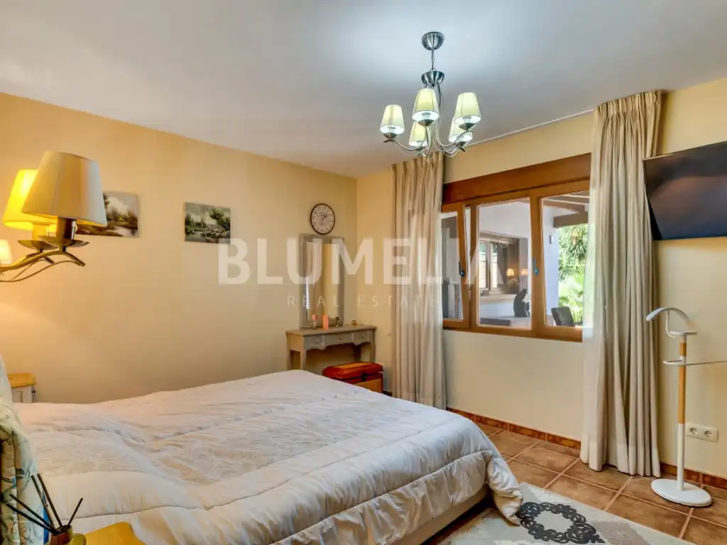 Bedroom of Houses for sale in Dénia  with Air Conditioner, Private garden and Terrace