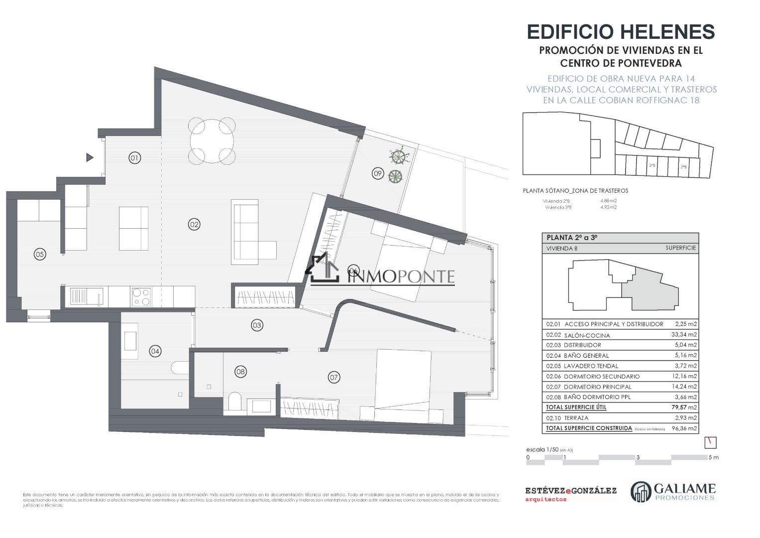 Apartament en venda en Pontevedra Capital 
