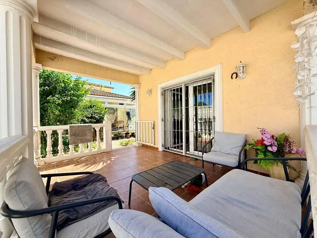 Terraza de Casa o chalet en venta en Els Poblets con Aire acondicionado, Calefacción y Jardín privado