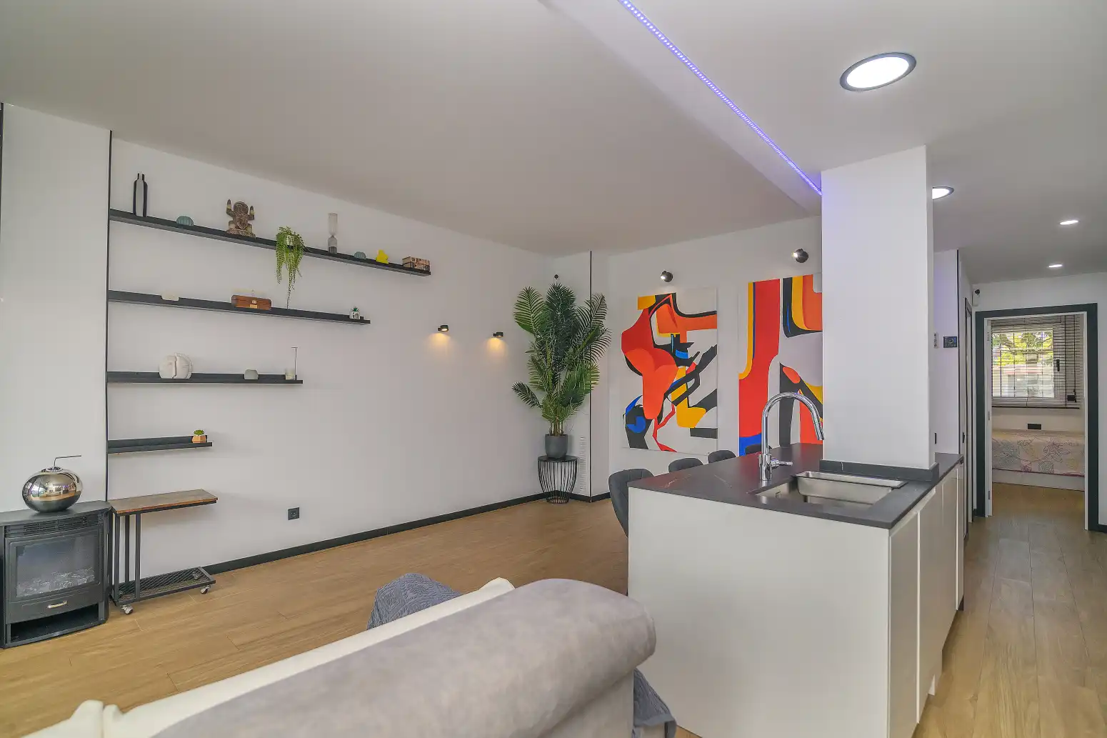 Living room of Flat for sale in Viladecans  with Air Conditioner, Heating and Private garden