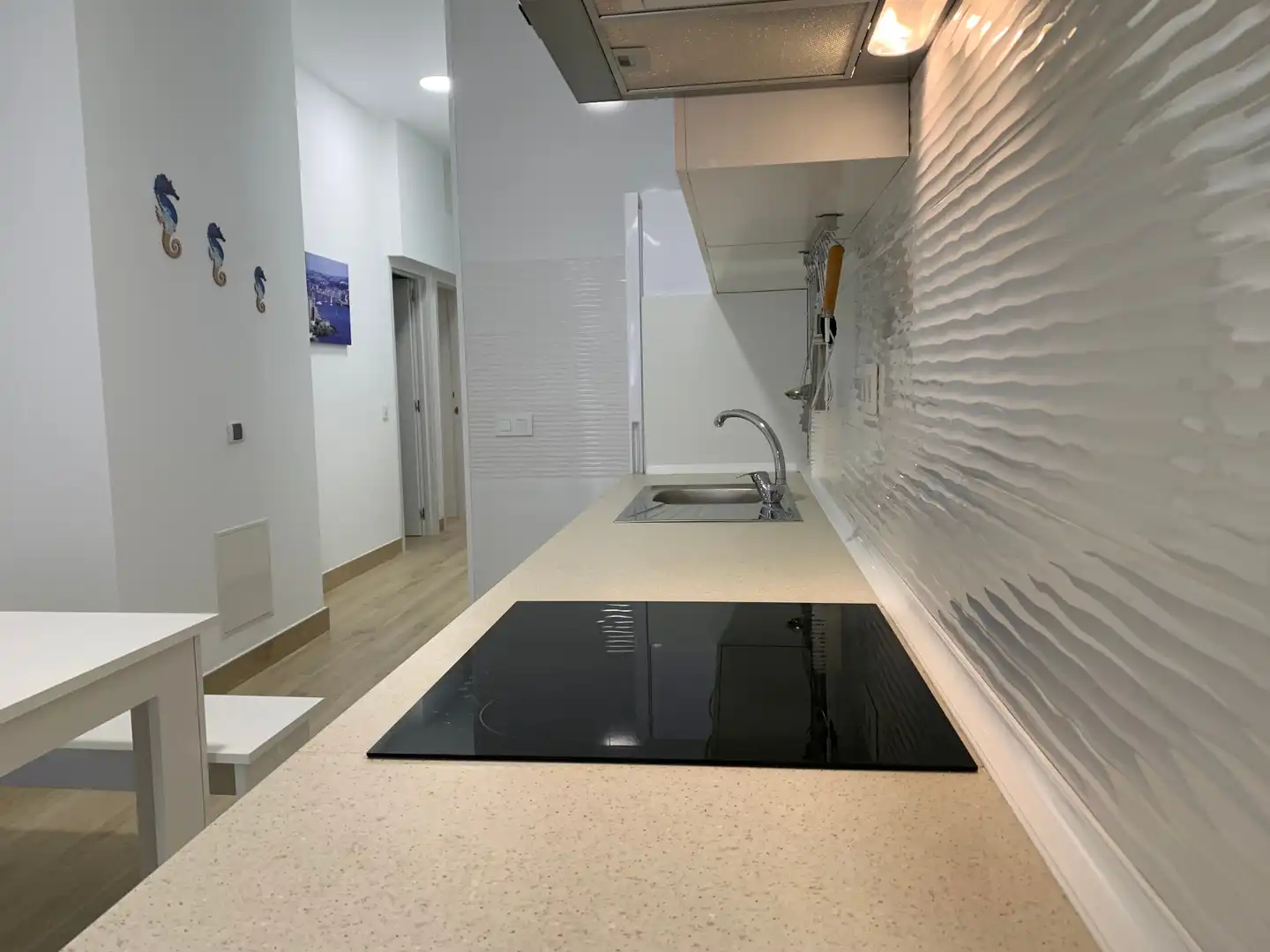Kitchen of Flat for rent in Gáldar  with Terrace, Furnished and Washing machine