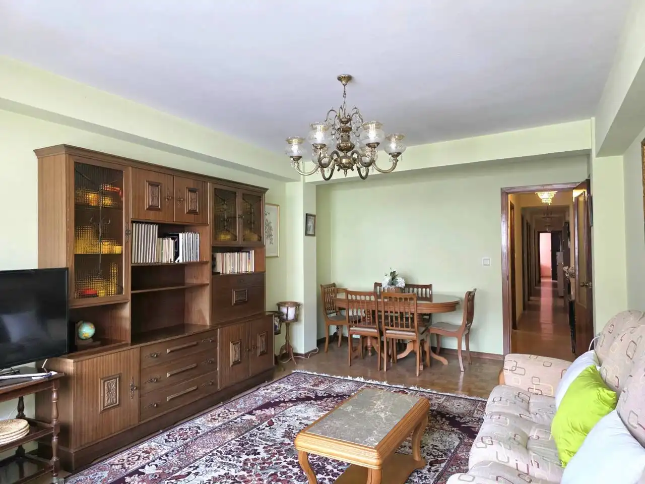 Sala de estar de Piso en venta en A Coruña Capital 