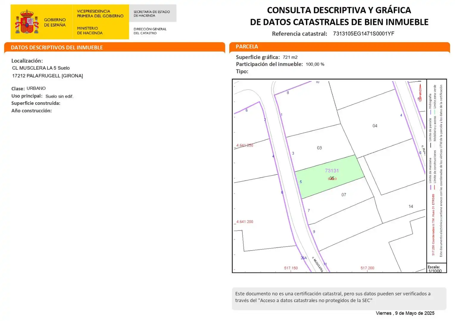 Terreny residencial en venda a Musclera, imagen 6