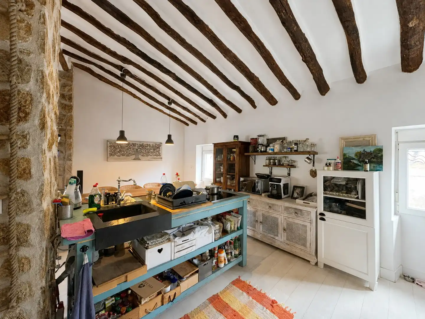 Cocina de Casa o chalet en venta en Cehegín con Terraza, Amueblado y Horno