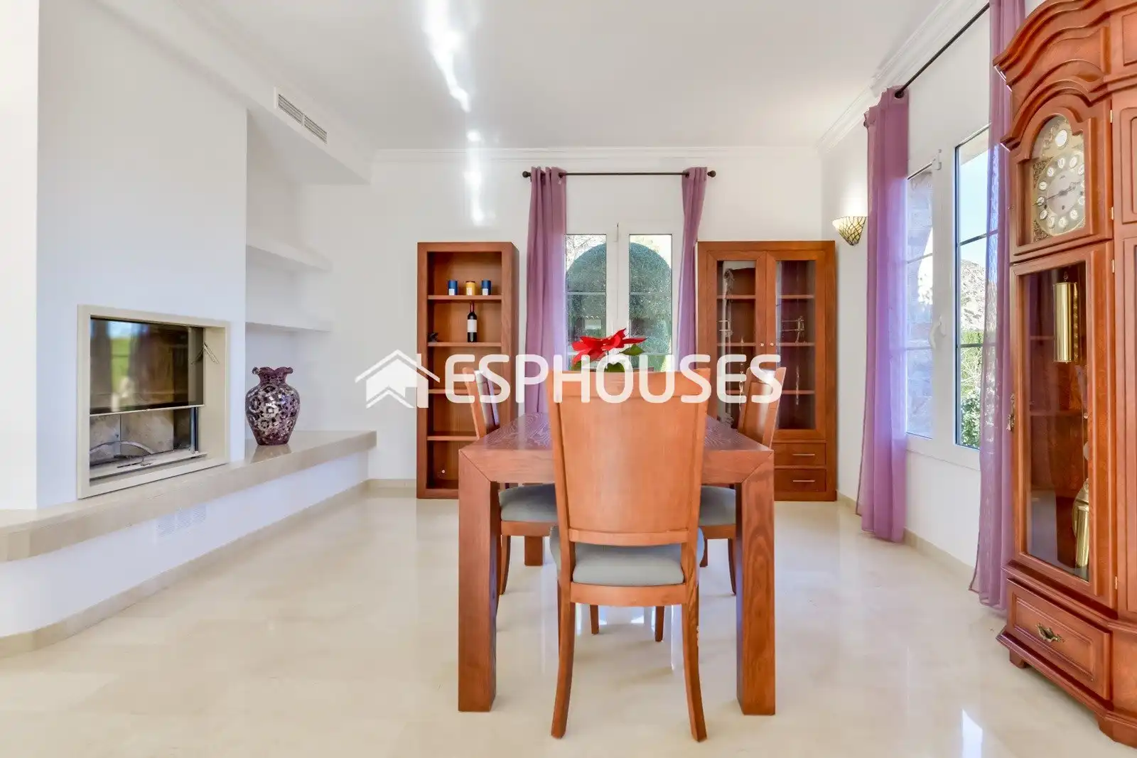 Dining room of Houses for sale in Oliva  with Air Conditioner, Heating and Terrace