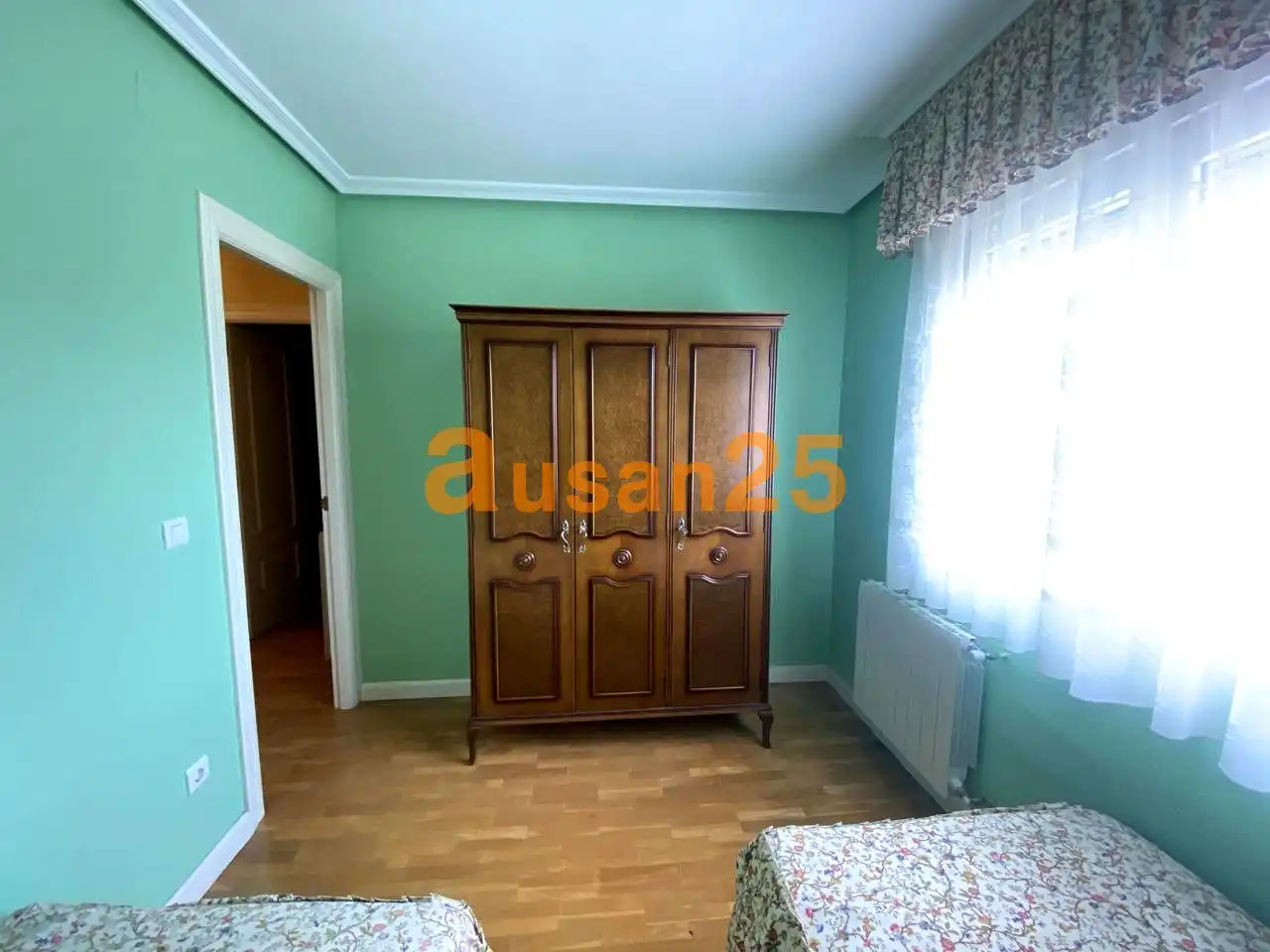 Schlafzimmer von Haus oder Chalet zum Verkauf in Fresnillo de las Dueñas mit Heizung, Parkett und Terrasse