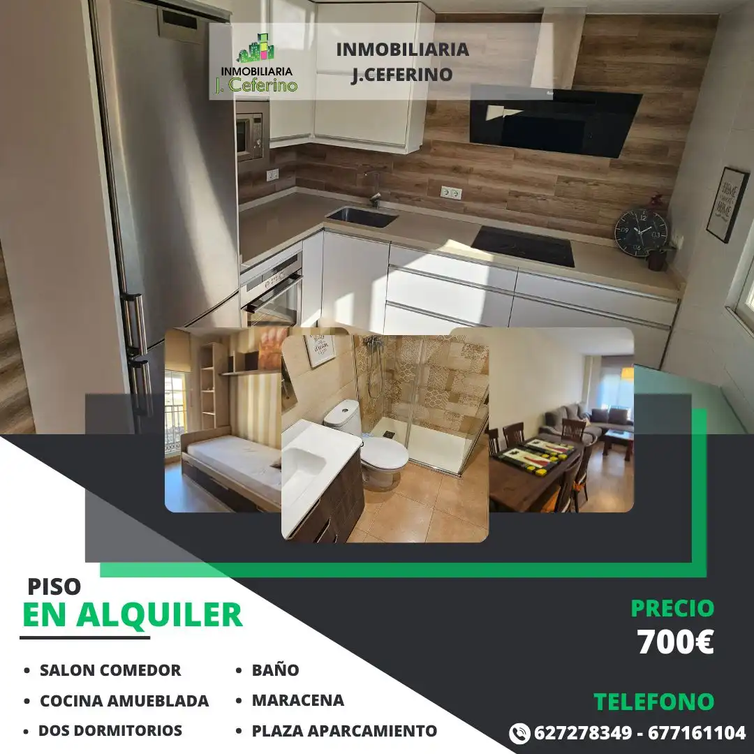 Cocina de Piso de alquiler en Maracena con Aire acondicionado, Amueblado y Balcón